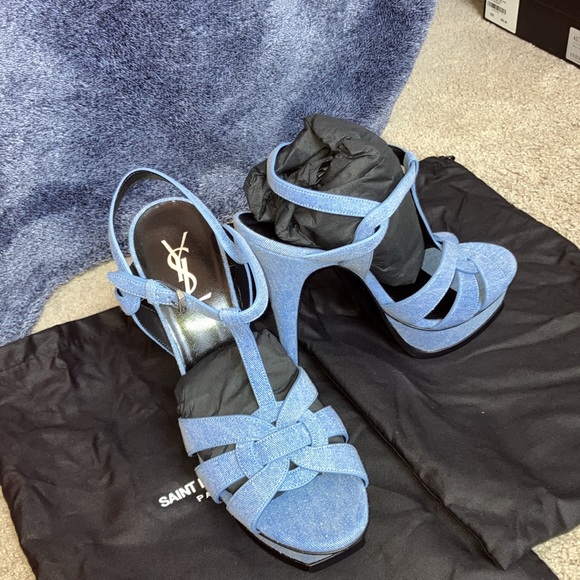 Saint Laurent  Tribute Sandal NWT - Picture 2 of 6